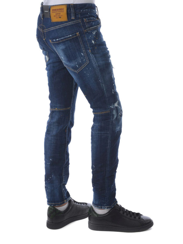 Jean Droit - City Biker shop online: DSQUARED2