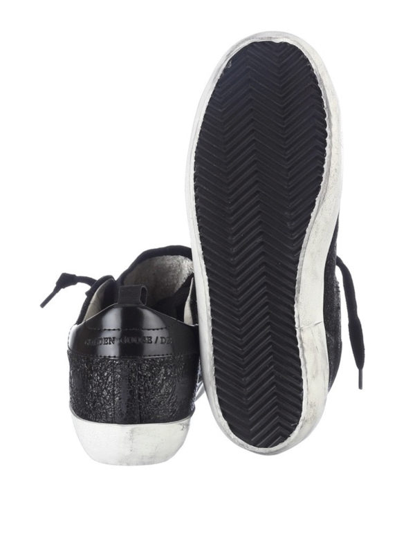 Superstar black sneakers shop online: GOLDEN GOOSE