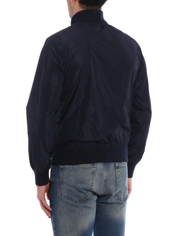 Swing blue technical fabric jacket shop online: ASPESI