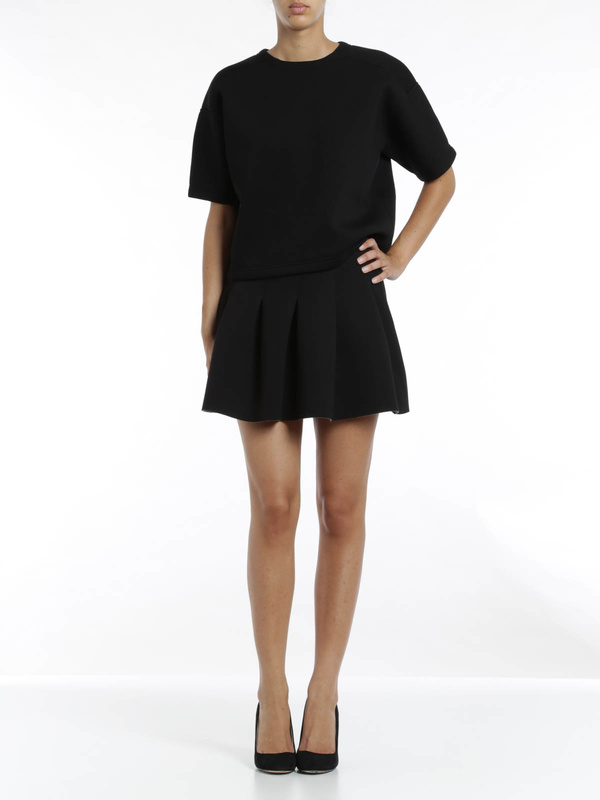 کوتاه T By Alexander Wang - Neoprene mini skirt - 401902P15001