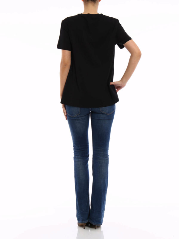 McQ トップス Mcq T-shirt with cut out details - ブラック | 399144RGJ161000