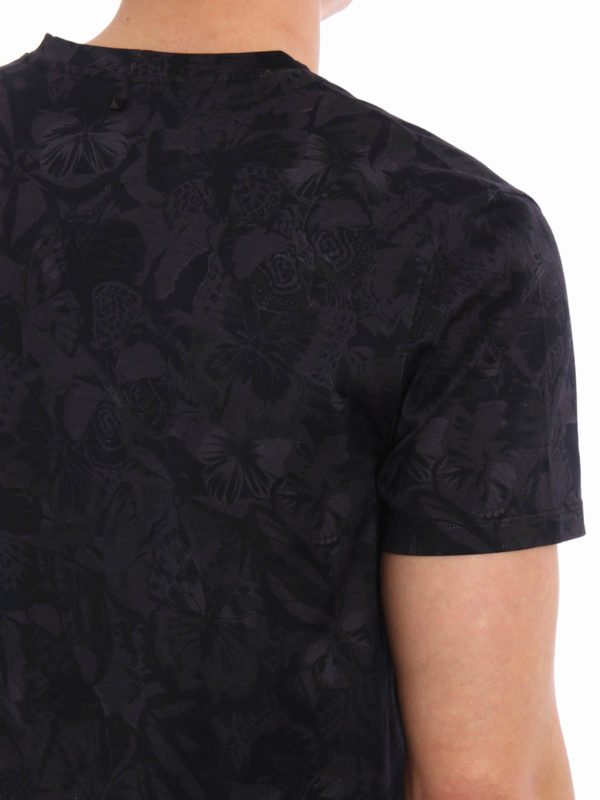 t-shirts shop online Butterfly pattern T-shirt