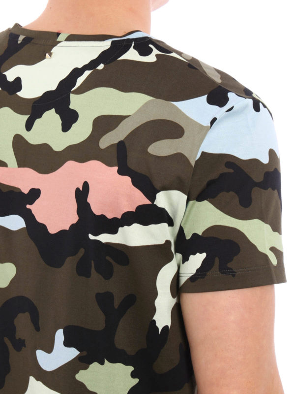 t-shirts shop online Camouflage T-shirt