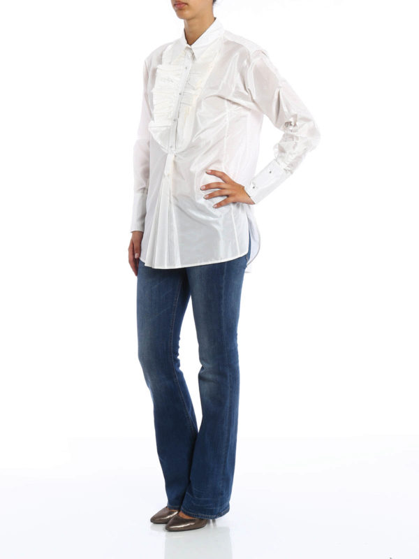 Blusa Blanca shop online: PRADA