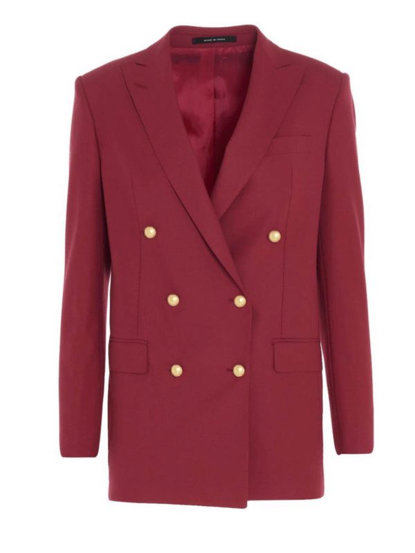 TAGLIATORE: blazers - J Jasmine blazer in fuchsia