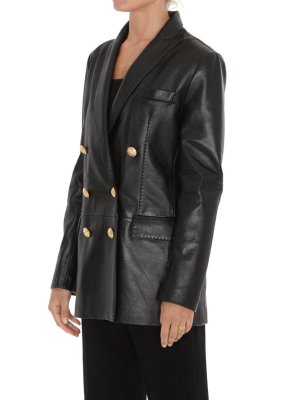 TAGLIATORE buy online Lederjacke - Schwarz