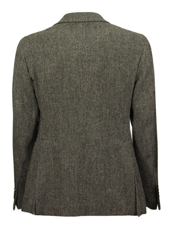TAGLIATORE: blazers online - Herringbone blazer