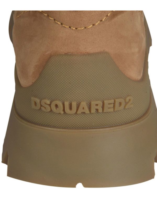 Sneakers Tank Cliff color cammello shop online: DSQUARED2