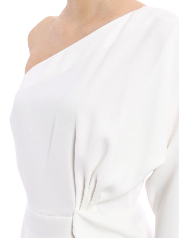TARA JARMON buy online One-shoulder crepe blouse
