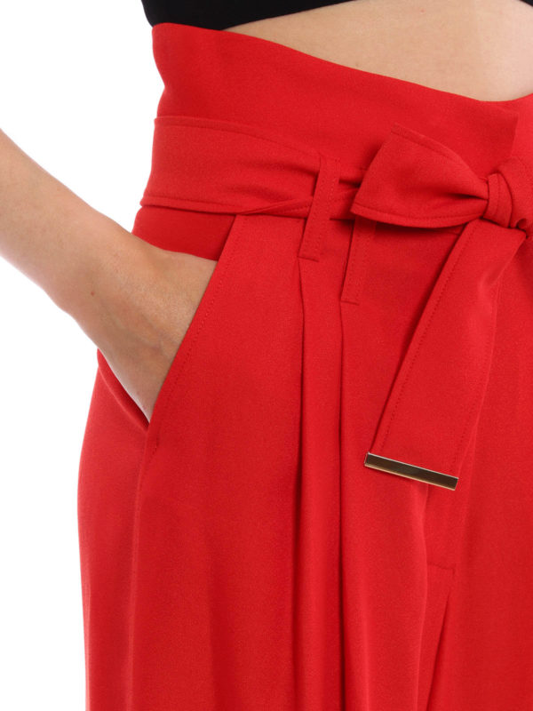 iKRIX TARA JARMON: High waist crepe trousers