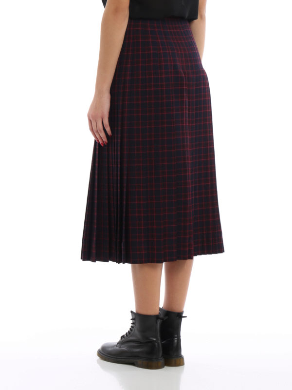 Falda Larga - Estampado shop online: BURBERRY