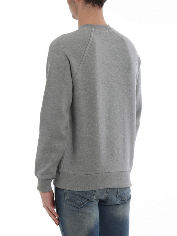 Sweatshirt - Hellgrau shop online: BURBERRY