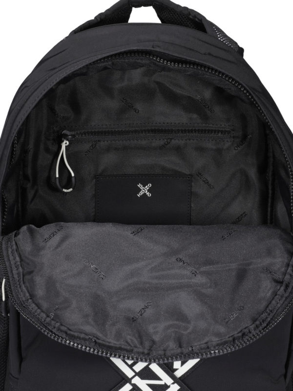 Tech fabric backpack shop online: KENZO