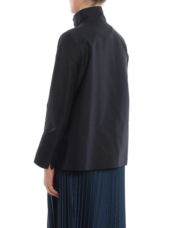 ショートコート - ダークブルー shop online: FAY