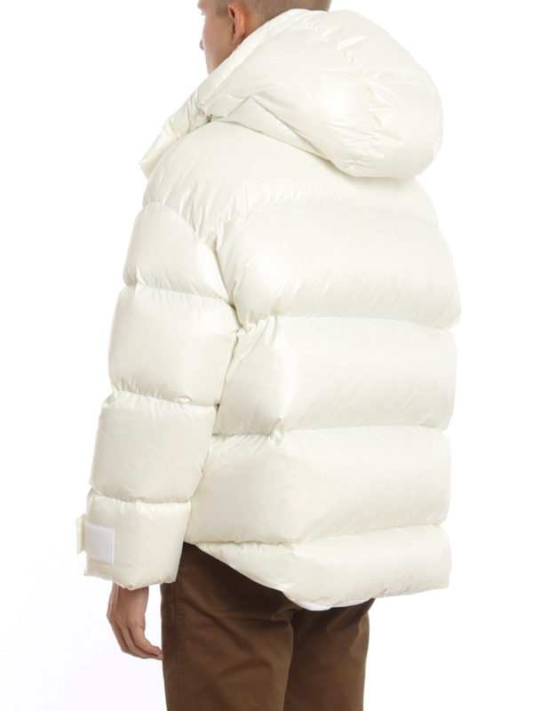 Tech fabric puffer jacket shop online: VALENTINO