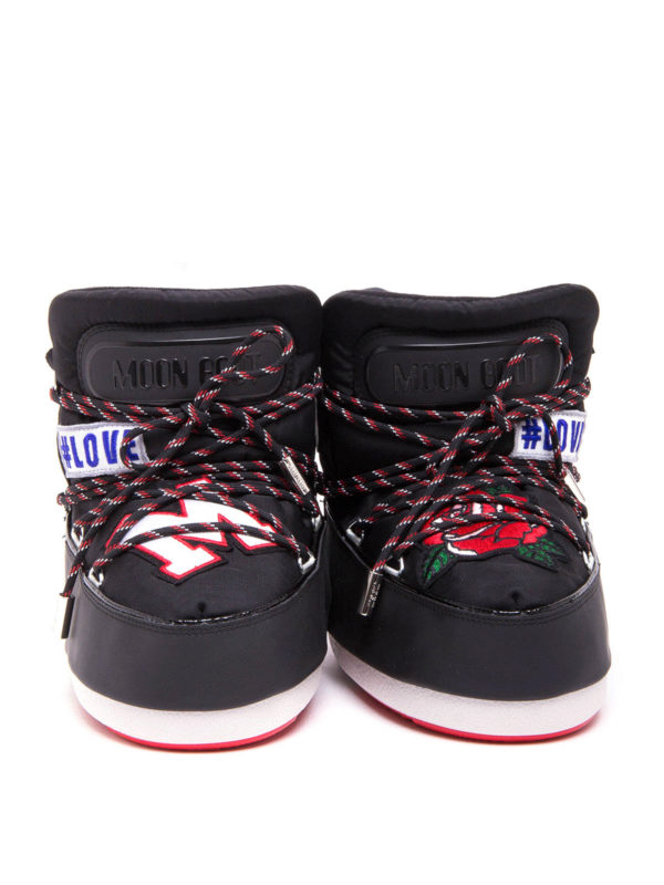 Tech fabric snow boot with patches shop online: m.s.g.m.