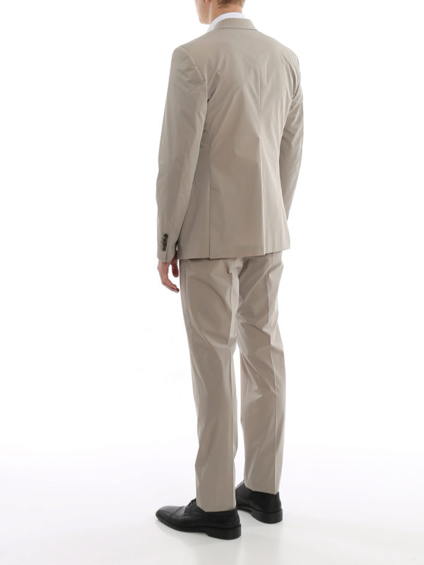 Tech poplin suit shop online: PRADA