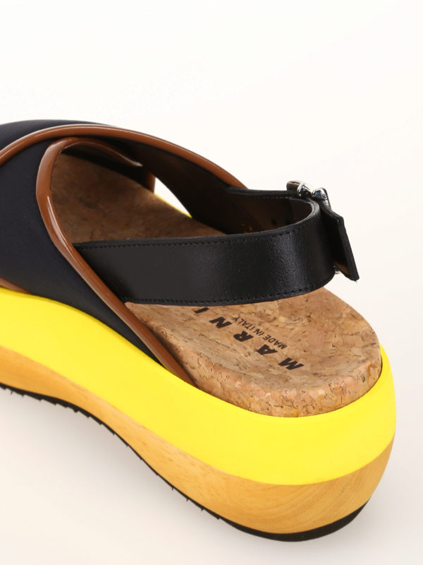 Marni サンダル - マルチカラー | ZPMS002506TP639ZL765