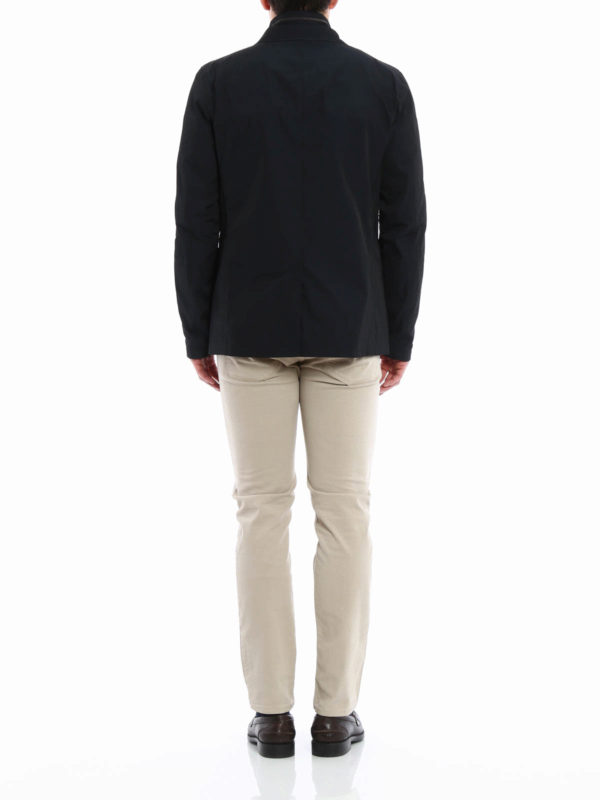 Blazer in techno canvas shop online: HERNO