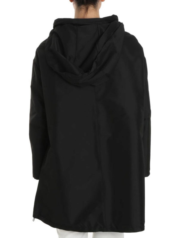 Techno taffeta wide parka shop online: HERNO