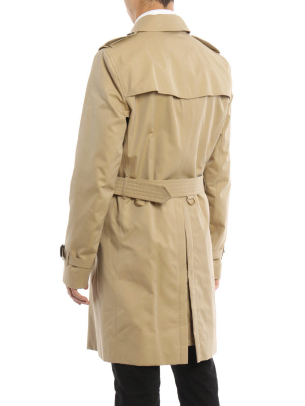 BURBERRY トレンチコート THE KENSINGTON ベージュ ロング Burberry メンズ ロング ケンジントン コットン トレンチコート