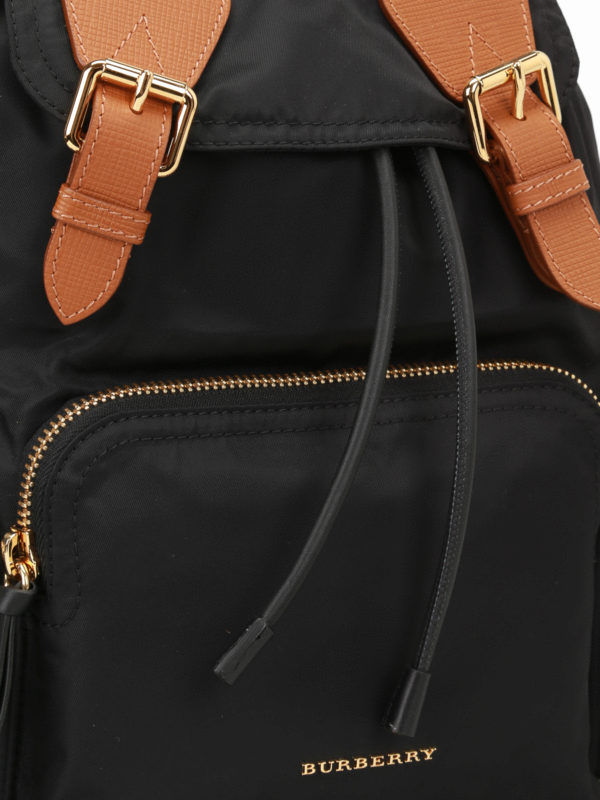The Rucksack nylon medium backpack shop online: BURBERRY