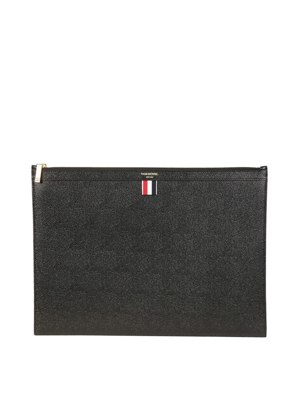 THOM BROWNE: Sacs ordinateur & Mallettes - Mallette - Noir