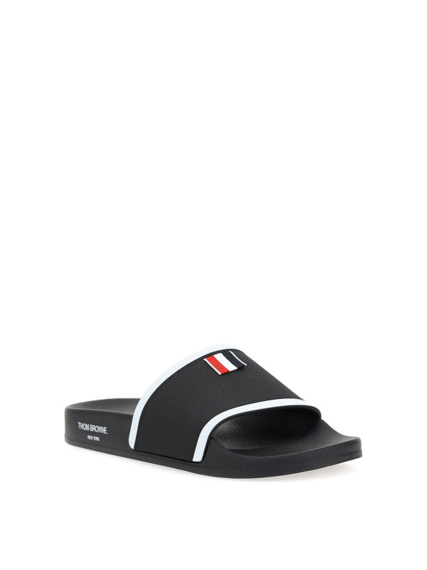 THOM BROWNE: flip flops online - Rubber slippers