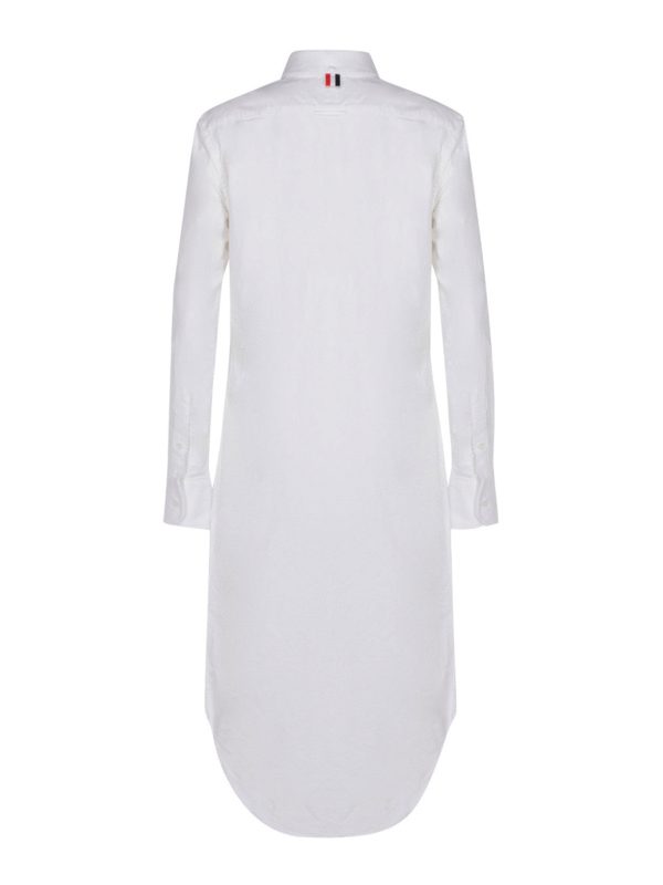THOM BROWNE: Vestidos media pierna online - Vestido Midi - Blanco
