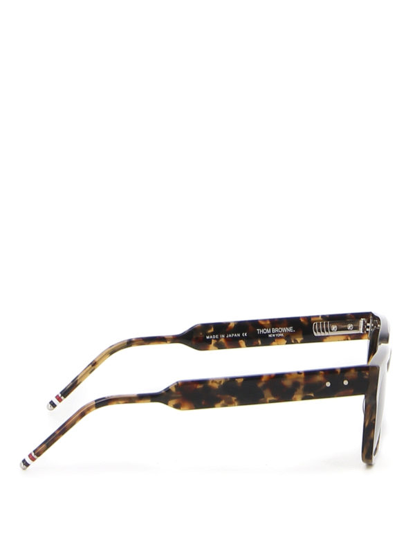 THOM BROWNE: sunglasses online - Tortoiseshell sunglasses
