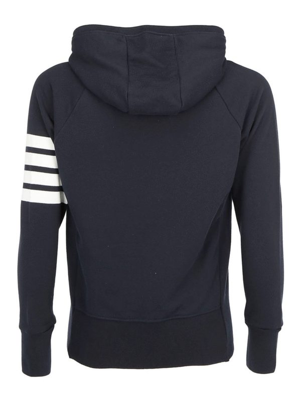 THOM BROWNE: Sweatshirts & Sweaters online - Cotton jersey hoodie