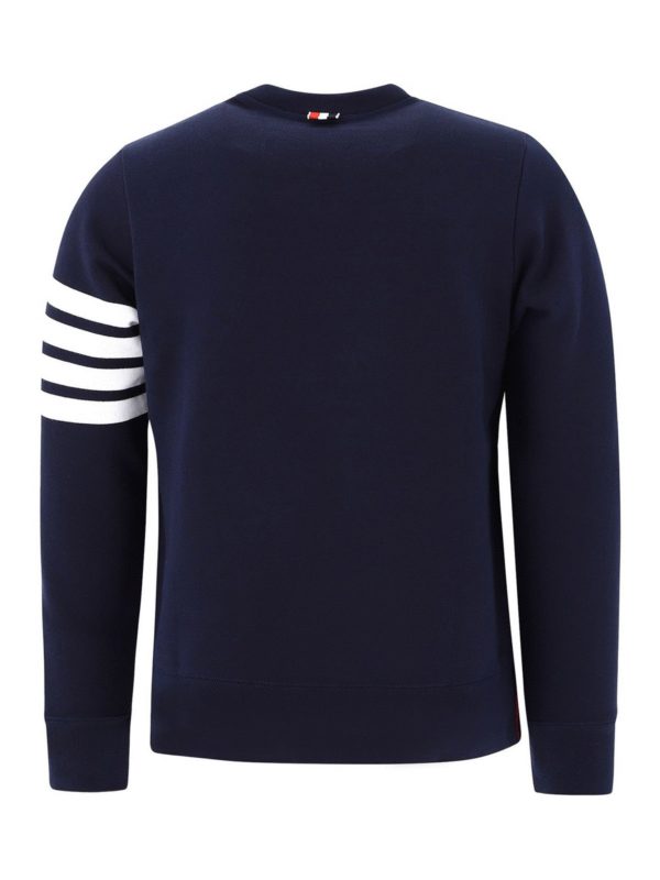 THOM BROWNE: Sweatshirts & Sweaters online - Engineered 4-Bar sweatshirt