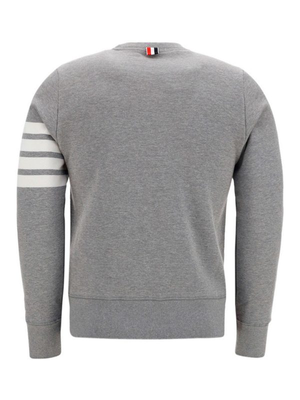 THOM BROWNE: Sweatshirts und Pullover online - Sweatshirt - Hellgrau