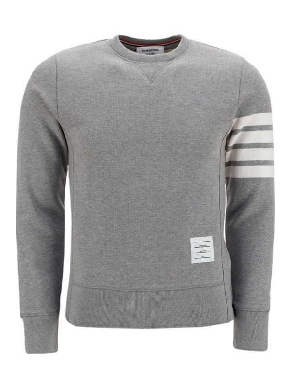 THOM BROWNE: Sweatshirts und Pullover - Sweatshirt - Hellgrau