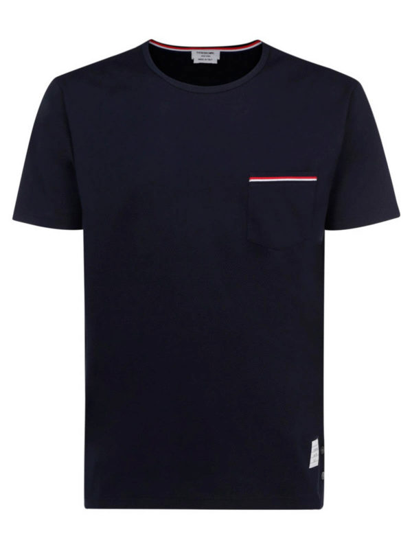 THOM BROWNE: T-shirts - T-Shirt - Gestreift