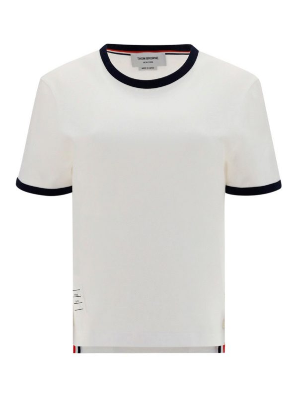 THOM BROWNE: Camisetas - Camiseta - Blanco