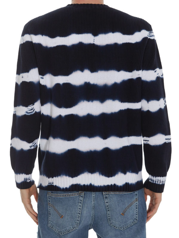 Pull Col Rond - Bleu shop online: m.s.g.m.
