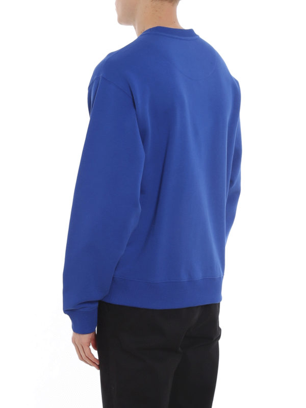 Tiger blue sweatshirt shop online: KENZO