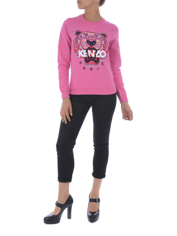 Felpa Tiger in cotone shop online: KENZO