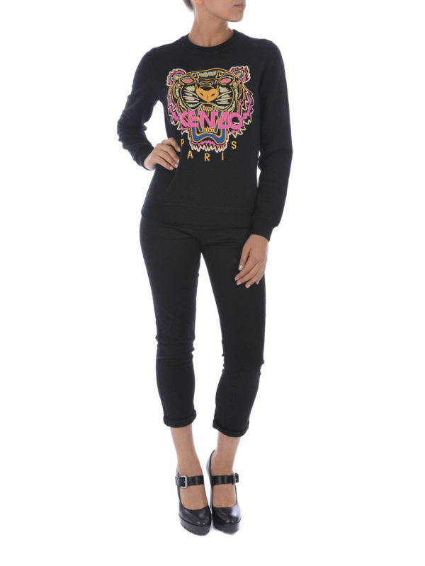 Tiger cotton sweatshirt shop online: KENZO