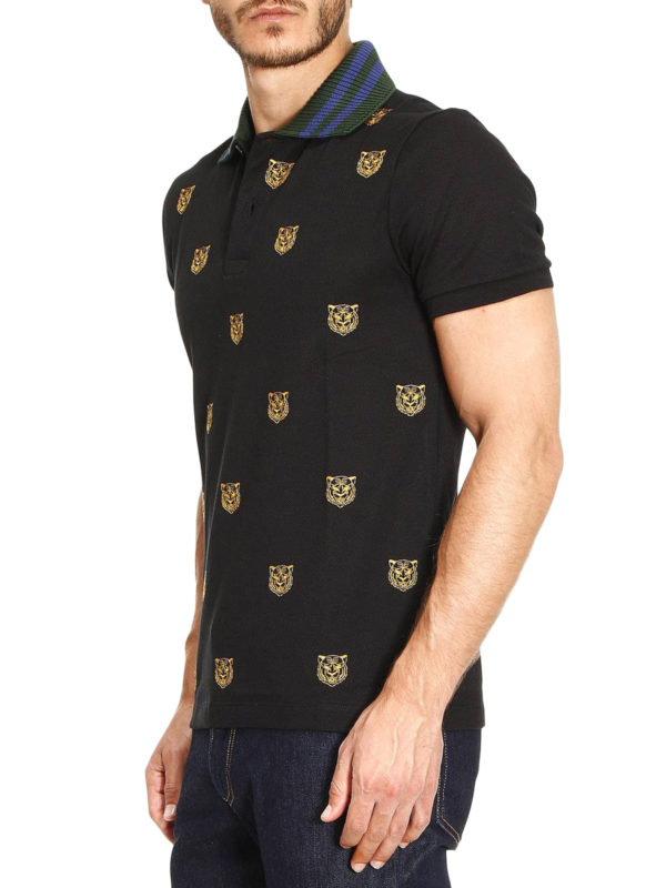 Poloshirt - Schwarz shop online: GUCCI