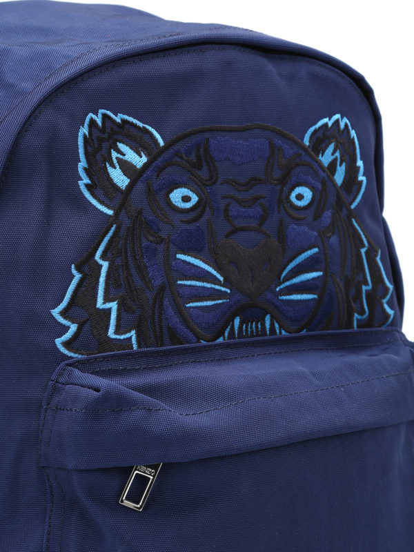 Tiger large canvas backpack shop online: KENZO