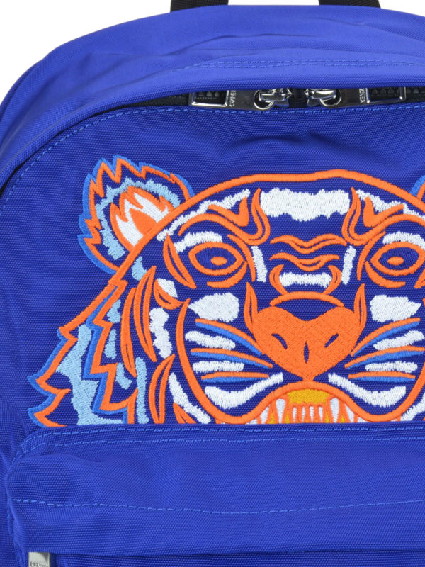 Tiger large canvas backpack shop online: KENZO