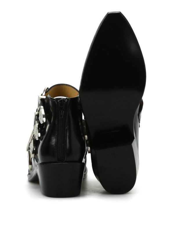 Toga buy online Buckle detailed cut-out ankle boots