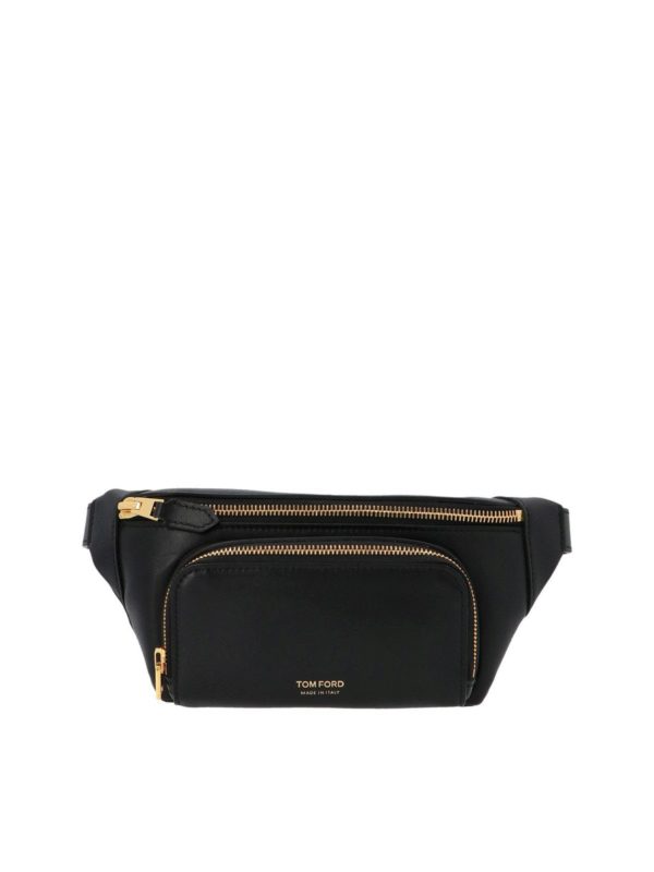 TOM FORD: belt bags - Logo belt bag in black