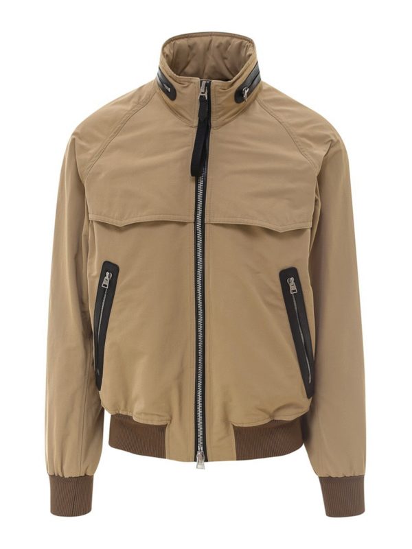 TOM FORD: bombers - Waterproof bomber jacket