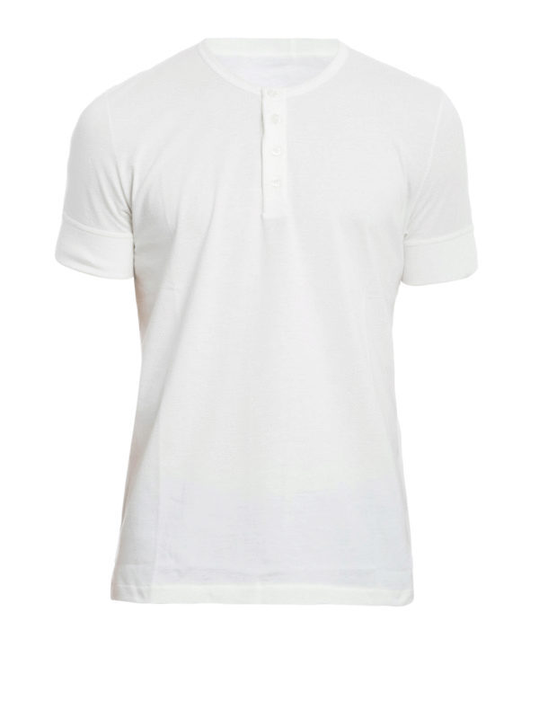 TOM FORD: t-shirts - Button placket T-shirt