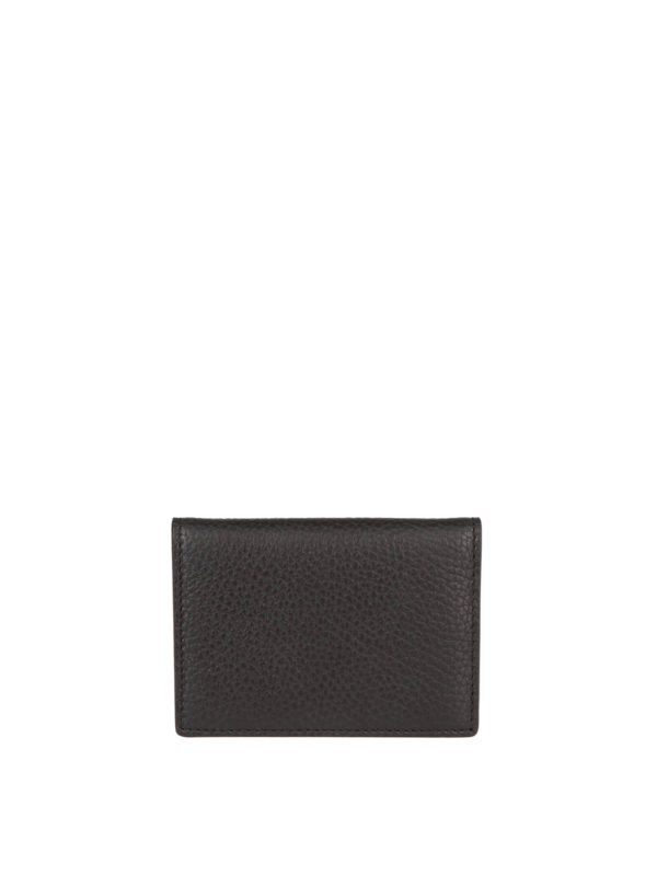 TOM FORD: wallets & purses - Grained leather bifold wallet