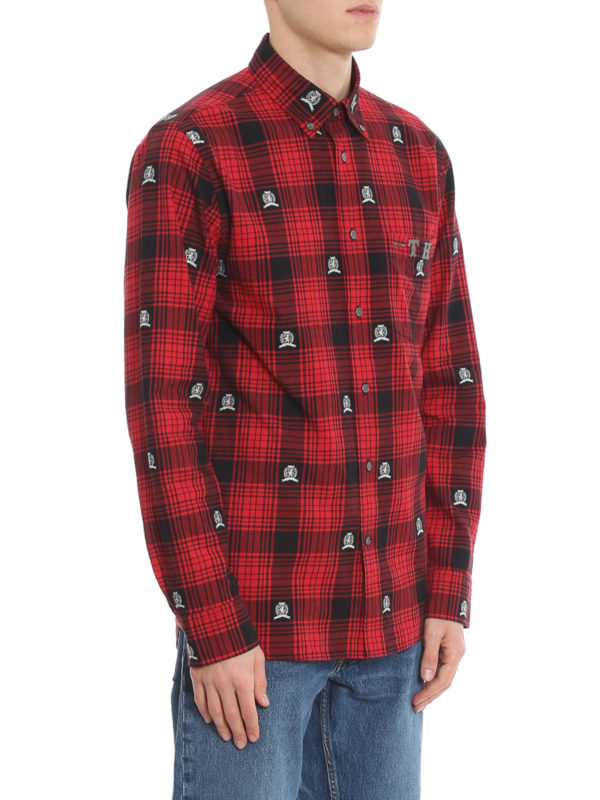TOMMY HILFIGER buy online Hemd - Rot