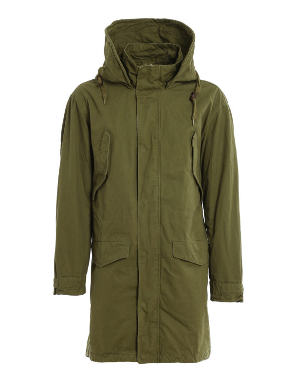 TOMMY HILFIGER: Parkas - Parka - Grün